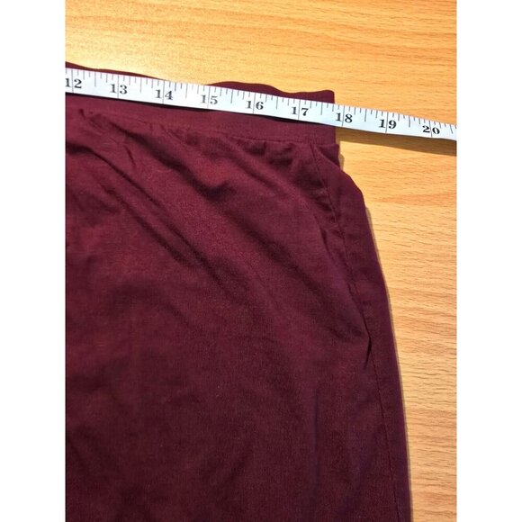 J Jill Sleep Pajama Pants Sz L Dream Supima Cotton Lace-Trimmed Pull-On Stretch - Picture 4 of 12